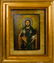 19th century icon, Greece, Saint representation. Halo