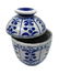 Jar with lid decorated (Thai) and cloisonné box - 3