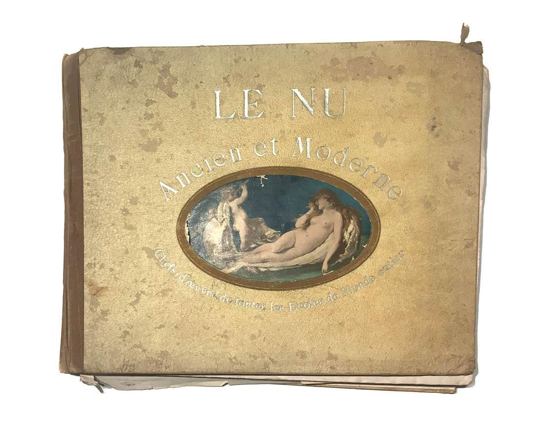 Collection of 179 antique etchings and modern nudes: (1 of 4)