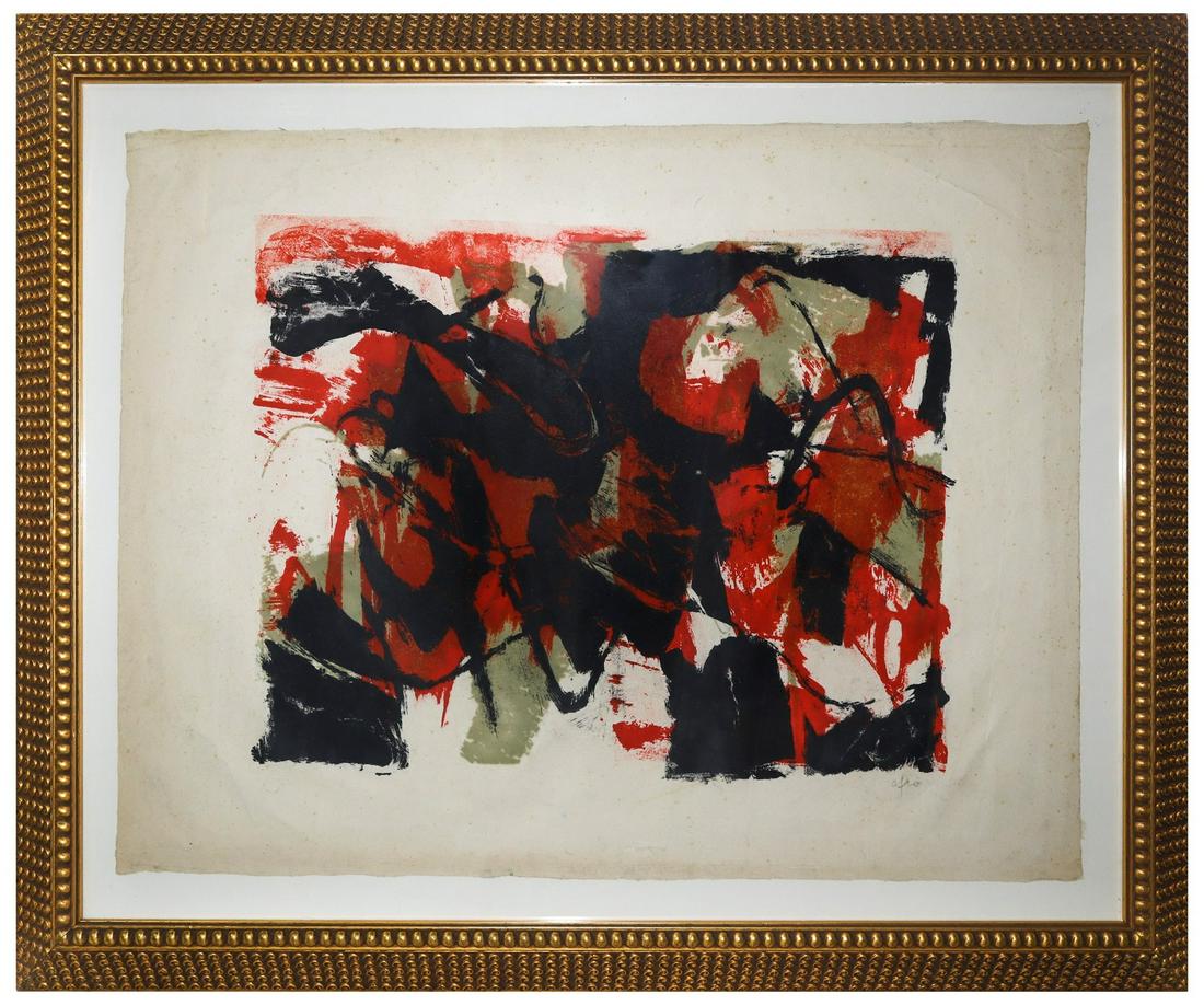 Afro Basaldella (Udine 1912 -Zurigo 1975) - abstract composition (1 of 5)