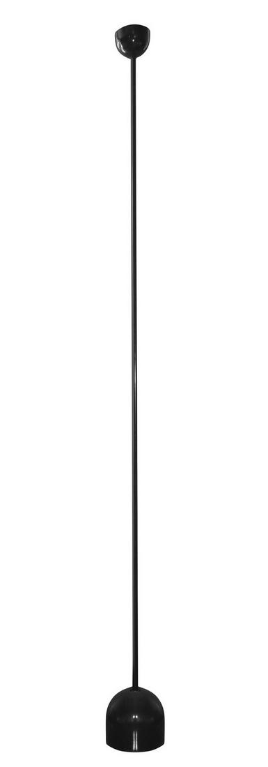Achille Castiglioni, Prod. Flos - Black lacquered floor lamp, (1 of 2)
