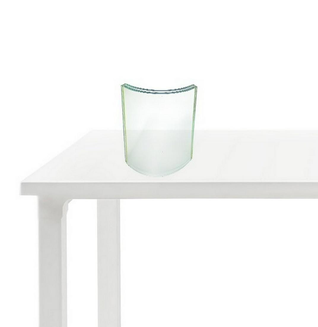 Studio Fontana Arte - Open frame in curved glass, 60's (1 of 5)