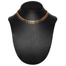 Yellow gold choker necklace