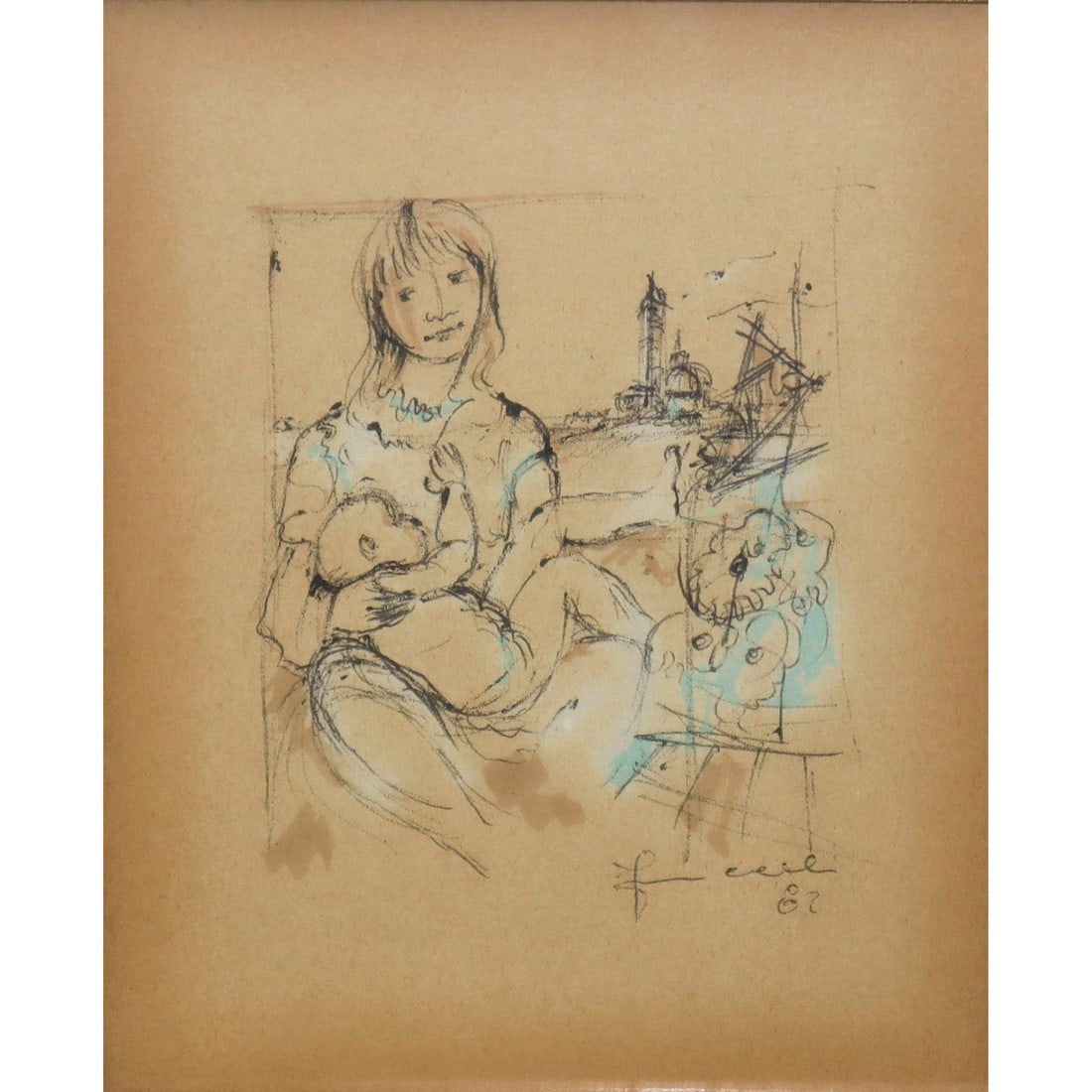 Franco Miccoli - Maternity, 1982 (1 of 5)