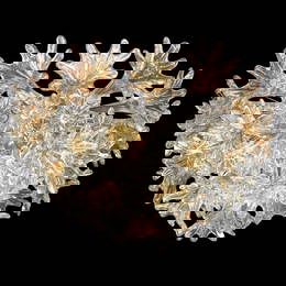 Toni Zuccari per Venini - Esprit model ceiling light