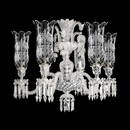 Baccarat France - L.E. model chandelier 219 with six crystal lights, France, 20th century