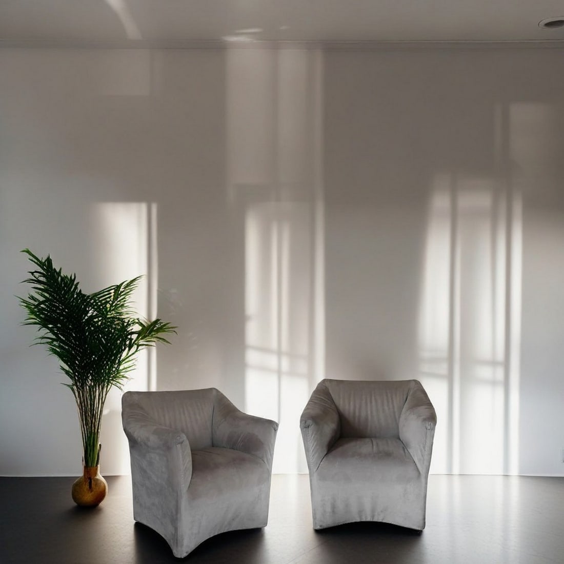 Mario Bellini per B&B Italia - Pair of armchairs, B&B Italia, design Mario Bellini, mod Le Stelle (1 of 5)