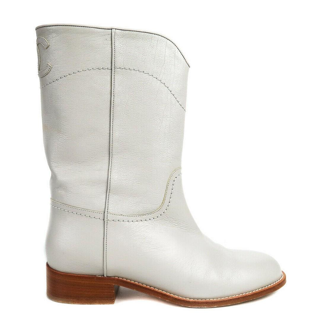 chanel cowboy boots