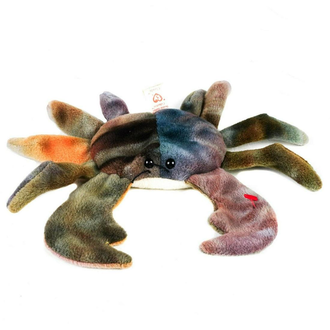 orange crab beanie baby