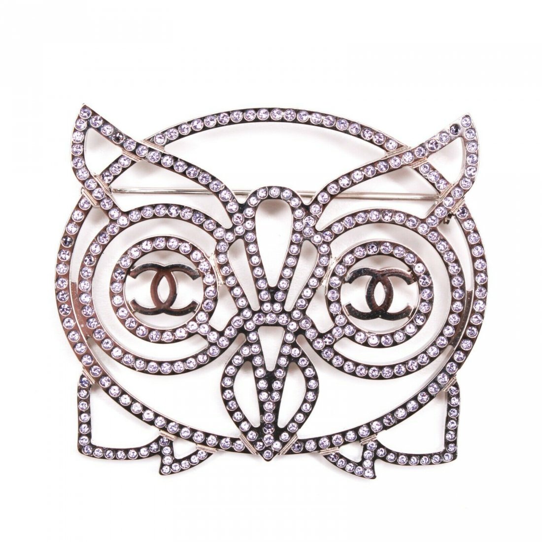 Chanel - New - 2018 Rare CC Owl Brooch Pin (1 of 4)