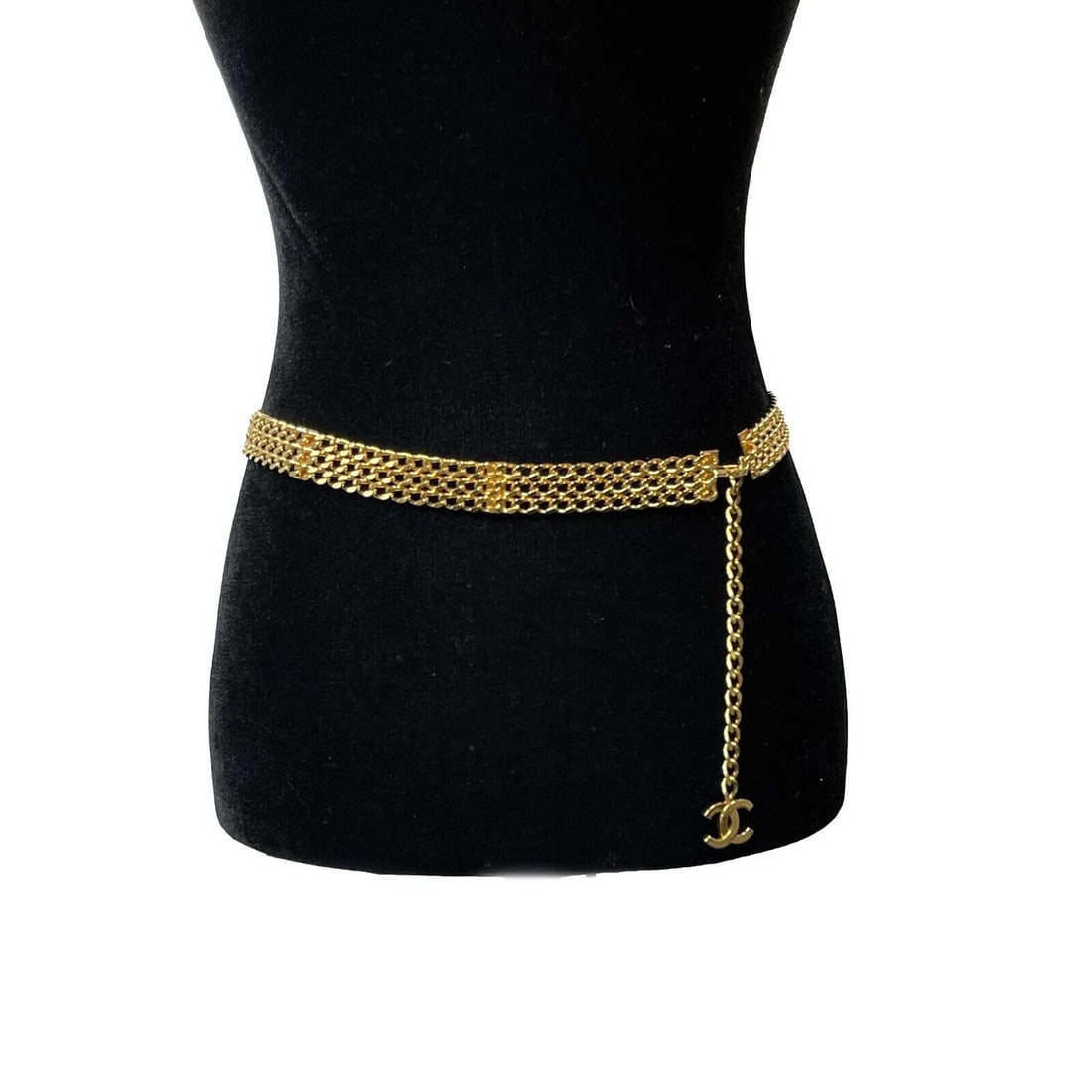Chanel - Excellent - 97P CC Vintage Gold Chain Belt / Necklace (1 of 7)