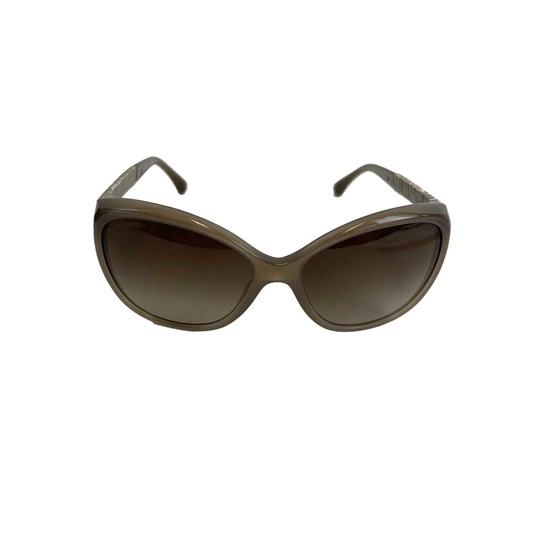 Chanel - Crystal Baguette Cat Eye 5309-B - Brown - Sunglasses (1 of 9)