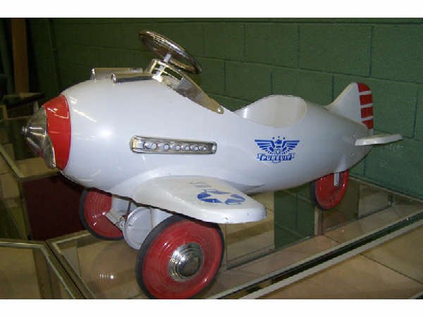 vintage airplane ride on toy