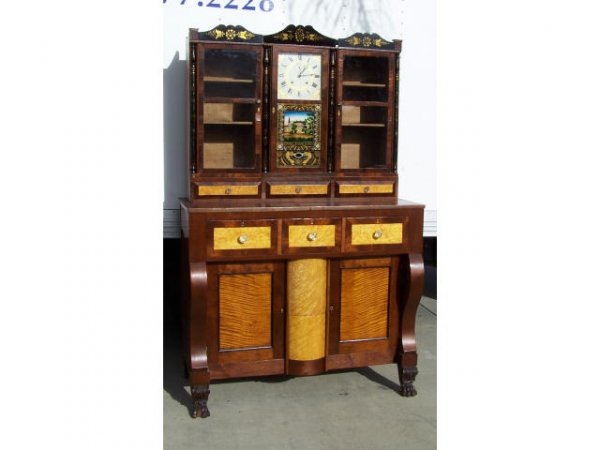 IMPORTANT Eli Terry Custom Clock Sideboard