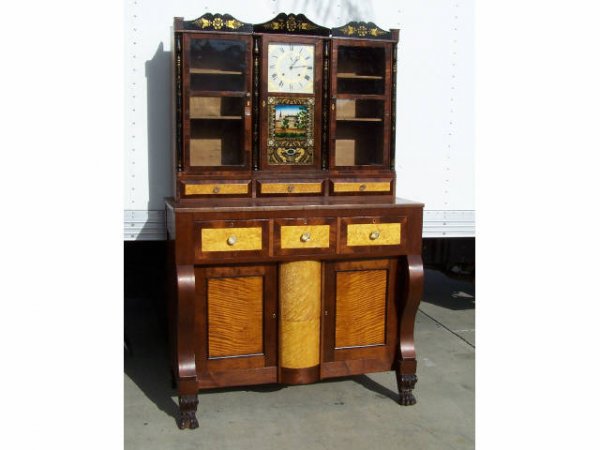 IMPORTANT Eli Terry Custom Clock Sideboard - 5