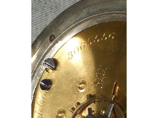 Fancy Elgin Coin Silver Pocket Watch - 3