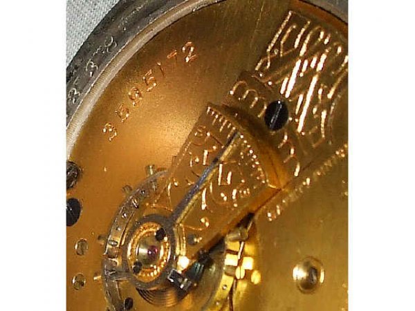 American Waltham Coin Silver Pocket Watch - 3