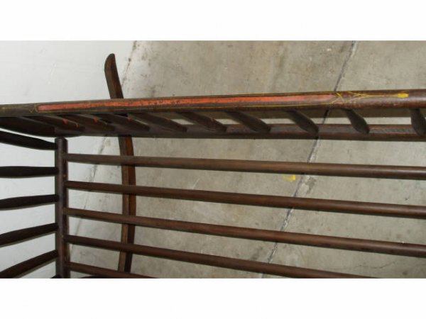 19th Century Hand Painted Baby Craddle - 3