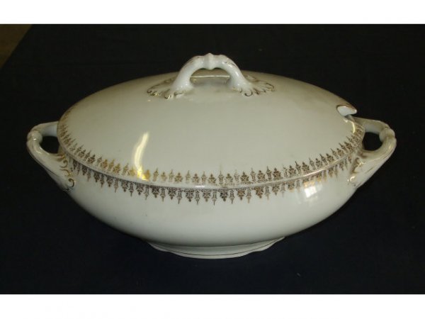 Large Porcelain China Bavarian Tureen
