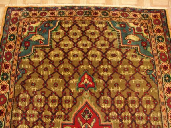 Very Nice Hand Knotted Persian Entry Rug - 2