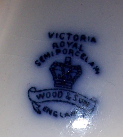 Fancy Wood & Sons Flow Blue Soup Bowl - 2