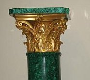 Fine Pair of MALACHITE Pedestals - 2