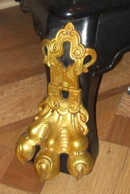 Fine Ebonized Etagere with Dore Bronze Ormolu - 6