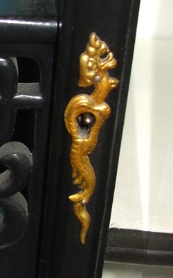 Fine Ebonized Etagere with Dore Bronze Ormolu - 8