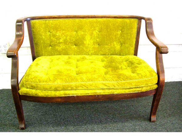 Mahogany EMPIRE II Setee