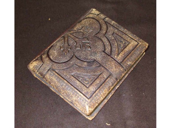 19th Century Leather Bound Photo Album