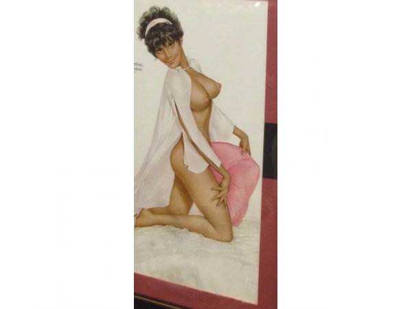 Vargas Black Nude "Black Power" Print - 3