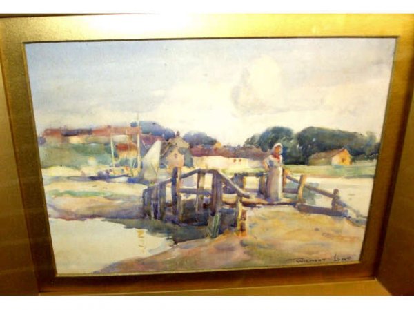 Wilmot Lundt Scenic Watercolor