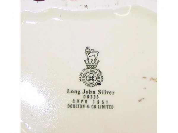 Long John Silver Royal Doulton Toby Jug - 2