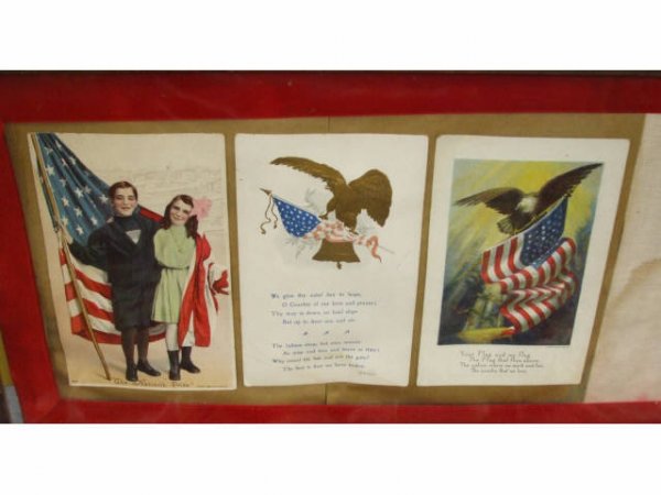 A Wall Hanging Patriotic Diarama - 2