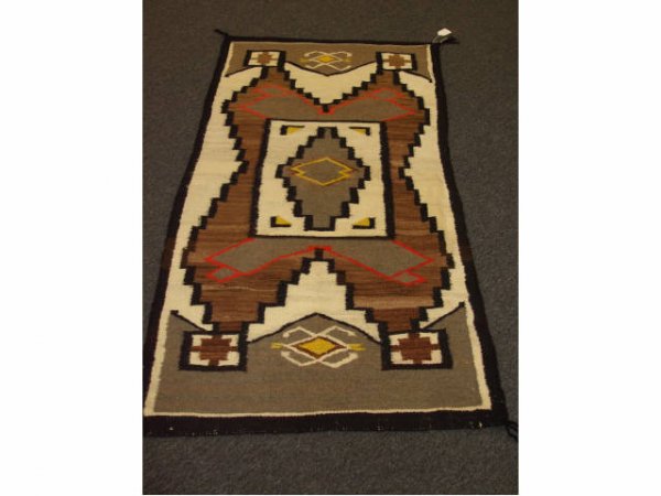 Vintage Wool Indian Rug