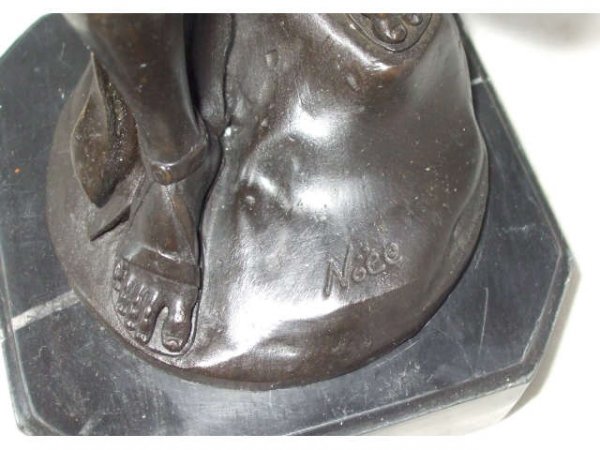 Bronze Roman Soldier Figure by Noee - 3