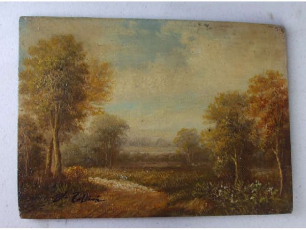 Scenic Fine Oil on Board