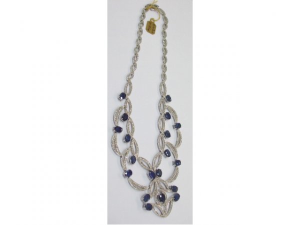 Special Sapphire & Diamond Necklace - 3