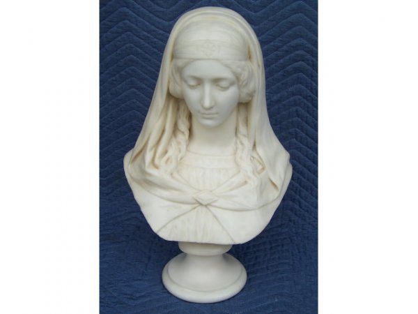 Fine French Marble Carved Bust