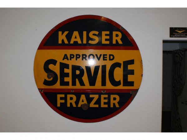 Kaiser Approved Service Double Sided Sign - 2
