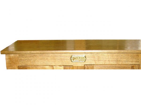 Solid Oak 3 Door Ice Box by White Clad - 2