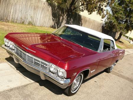1965 CHEVROLET IMPALA SS CONVERTIBLE BUCKETS - 3