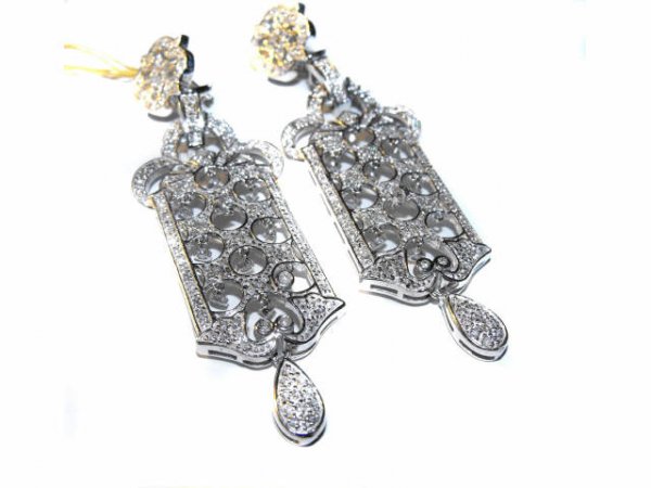 Ultra Fancy Diamond Earrings (2.81 ct. ) $9.4k
