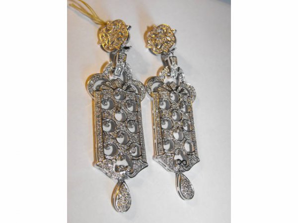 Ultra Fancy Diamond Earrings (2.81 ct. ) $9.4k - 4