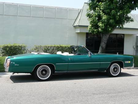 1976 CADILLAC ELDORADO CONVERTIBLE: 1976 CADILLAC ELDORADO CONVT' 500ci, FULLY LOADED WITH THE OPTIONS YOU EXPECT FROM CADILLAC, POWER SEAT,WINDOWS TOP,TILE TELE,CRUISE, TRUNK,STEERING AND BRAKES, CAR DRIVES LIKE NEW, ALL ORIGINAL OWNER