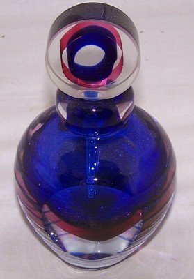 Blue Murano Glass Perfume