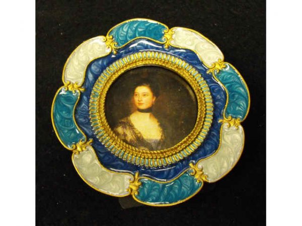 Enamel Fancy Picture Frame