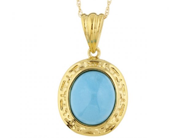 Encore by Le Vian 14k Gold Turquoise Necklace