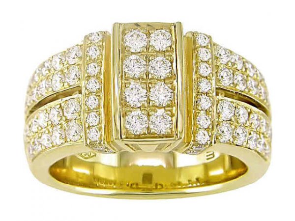 18k Yellow Gold 1 1/4ct TDW Diamond Ring