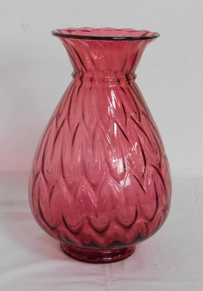 14 Fenton Cranberry Glass Vase May 26 2019 Homestead